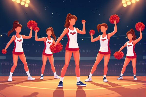 Cheer Team Photo Captions: Your Guide With Examples