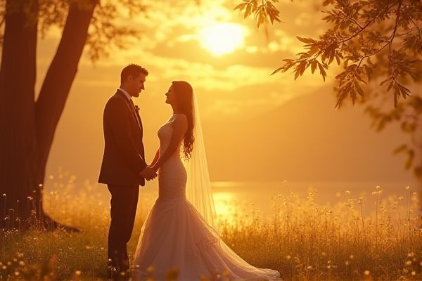 Golden Caption Ideas for Your Wedding Photos: Examples and Guide