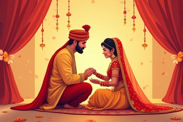 Your Guide to the Best Passionate Captions for Your Haldi Ceremony