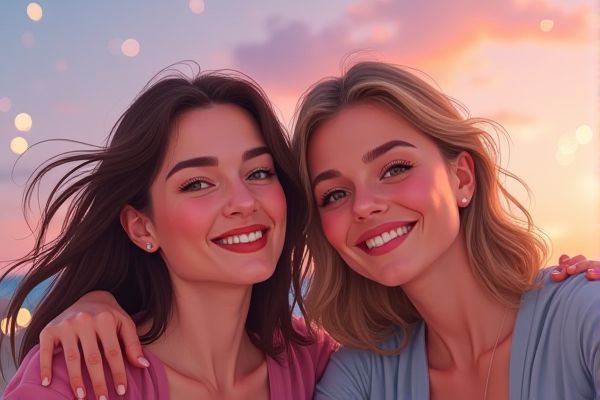Your Go-To Guide with Examples for the Perfect Selfie Caption with Friends