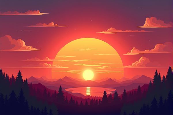 Sunset Caption Examples and Guide for Your Next Facebook Post