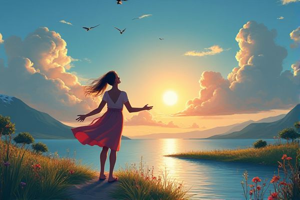 Uplifting Caption Examples and a Practical Guide for Crafting Your Own